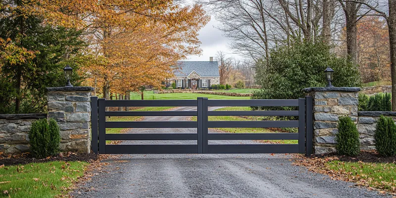 Zaunelemente aus Polen