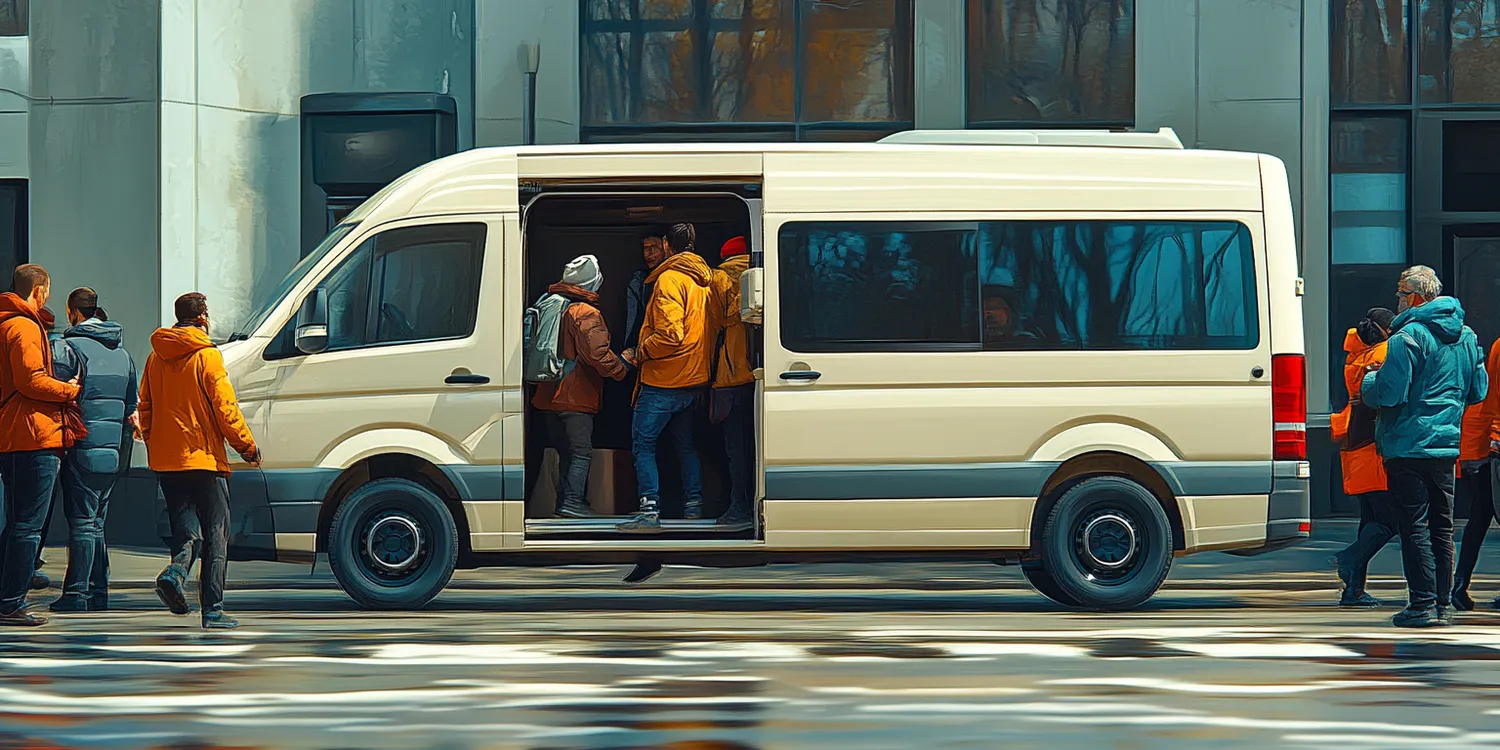 Ile waży bus 9-osobowy?