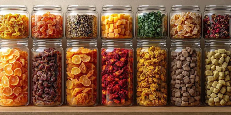 W czym przechowywać suszone owoce