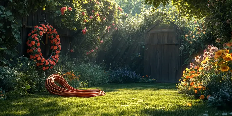 Jak nawinąć wąż ogrodowy na wózek?