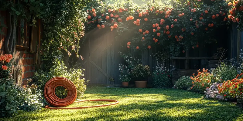 Jak zrobić uchwyt na wąż ogrodowy?